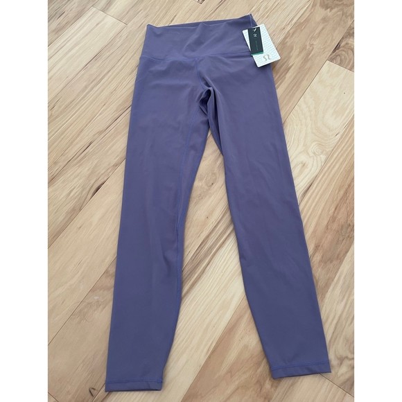 Lululemon Wunder Under Pant Align II High-Rise 25” Purple Lilac Grey Sz 8 NWT - Picture 3 of 8